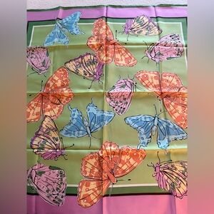 Lilly Pulitzer Butterfly Silk Scarf